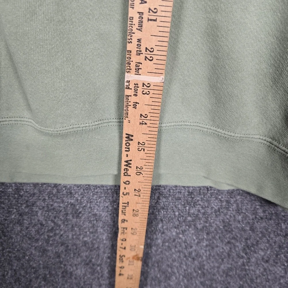 Vintage Nike Crewneck Mens XL Green Embroidered Spell Out Sweatshirt 90s Y2K USA
